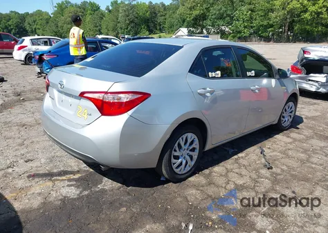 2019 Toyota Corolla Le из США, поврежденный, VIN 5YFBURHE4KP945141